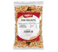 Tropgo Premium Walnuts Halves - 300g - Raw Jumbo Walnuts - Natural Sprouted Walnut - Packed Fresh Premium Quality Nuts - Healthy for the Heart, High in Fibre & Minerals - Perfect for Snacking
