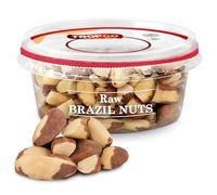 Tropgo Raw Brazil Nuts - Protein Rich Nuts Snack in a Resealable and Recyclable Tub - Unsalted Brazil Halves with Fibre, Protein and Essential Minerals - Ideal Whole Food Snack for All Ages (100G)