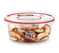 Tropgo Raw Brazil Nuts - Protein Rich Nuts Snack in a Resealable and Recyclable Tub - Unsalted Whole Nut with Fibre, Protein and Essential Minerals - Ideal Whole Food Snack for All Ages (100G)