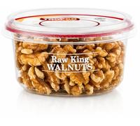 Tropgo Raw King Walnuts - Whole Food Unsalted Nuts in a Resealable and Recyclable Tub - High Protein and Fibre Rich Vegan Snack - Ideal Healthy Vegan Keto Snack for all Ages (120G)