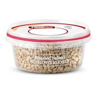 Tropgo Roasted Salted Sunflower Seed Kernels 125gr - Tub of Sun Flower Seeds - Non-GMO Seeds for Eating - Ready-to-Eat Snacks for Kids and Adults (1-Pack)