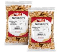 Tropgo Walnuts Halves - 300g - Pack of 2 - Raw Jumbo Walnuts - Natural Sprouted Walnut - Packed Fresh Premium Quality Nuts - Healthy for The Heart, High in Fibre & Minerals - Perfect for Snacking