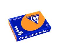Clairefontaine Trophee Paper 160g/1042C A4 Clementine/Orange Contains 250 Sheets