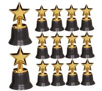 Trophies for Kids, 16PCS Star Mini Trophy, Plastic Trophy Award, 2.7x4.7 Inch Awards and Trophies for Party Favors, Props, Rewards Trophies for Kids