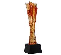 Trophies, Medals Awards Holding A Trophy Of Honor High-grade Glass Crystal Trophy Excellent Team Employee Prize Trophy Talent Competition Award Trophy Engraving Trophy (Color : A, Size : 8 * 30cm)