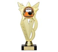 TROPHIESPLUSMEDALS Ten Pin Bowling Generic Ekonix Victory Star Trophy, 21cm