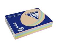 Trophee Card A4 160gm Pastel Assorted (250 Pack) 1712C
