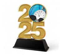 Trophy Monster 2025 Swimming Trophy Gold, Silver or Bronze Award | for Clubs & Schools | Made from Printed Acrylic | Choose from 3 sizes