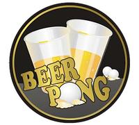 Trophy Monster Beer Pong Trophy and Medal Centres Pack of 25x Flat or Acrylic Domed Vinyl Inserts | Emblem or Your OWN LOGO | 25mm or 50mm | (4 pack sizes)