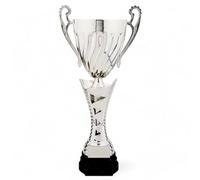 Trophy Monster Cavendish Silver Cup FREE Engraving | Metal Bowl and Handles | Personalised | 3 Sizes (385-490mm)