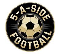 Trophy Monster Football 5-a-side Trophy and Medal Centres Pack of 25x Flat or Acrylic Domed Vinyl Inserts | Emblem or Your OWN LOGO | 25mm or 50mm | (4 pack sizes)