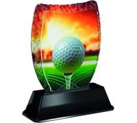 Trophy Monster Iceberg Golf Tee Award for Clubs & Events | Made from Printed Acrylic | 160mm Height