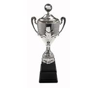Trophy Monster Quiz Night Super-Sized Double Base Cup | Metal Bowl, Handles, Lid | Free Engraving | Free Logo on Lid | Ideal Annual Award to last Lifetime | 3 sizes 595mm - 685mm
