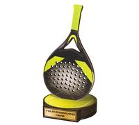 Trophy Monster Real Wood Grove Padel Tennis Award Printed Full Colour | FREE Engraved Plate | Made from Sustainable Printed 8mm Thick Birch Plywood | 160mm - Buy in 5 Sizes