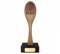 Trophy Monster Sierra Wooden Spoon Last Place Trophy FREE Engraved Plate | Made from Sustainable Printed 8mm Thick Birch Plywood | Buy in 2 Sizes (175mm)