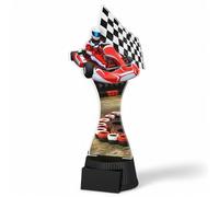 Trophy Monster Toronto Go Kart Award Free Engraved Plate | Bulk Trophies Deal | for Birthdays, kids, Event Company | Made from Printed 6mm Thick Acrylic (190mm)
