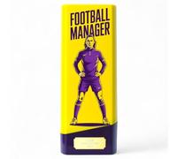 Trophy Monster Tower Elite Football Club & Staff Awards Trophy - Manager, Referee & Volunteer Recognition - Heavyweight Neon - 4 Colours - Engraving Included (Female Manager)