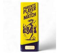 Trophy Monster Tower Elite Football Player of the Match & Monthly Awards Trophy - Heavyweight Neon Design - 4 Colours - Engraving Included - Multiple Sizes (Women's Parents Player of Match)