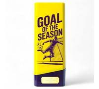 Trophy Monster Tower Elite Football Position & Performance Awards Trophy - Defender, Striker, Goalkeeper & Most Improved - Heavyweight Neon - 4 Colours - Engraving Included (Goal of the Season)