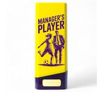 Trophy Monster Tower Elite Football Position & Performance Awards Trophy - Defender, Striker, Goalkeeper & Most Improved - Heavyweight Neon - 4 Colours - Engraving Included (Female Managers Player)