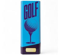 Trophy Monster Tower Elite Golf Award - Heavyweight Neon Design - 4 Colours - Free Engraving - Multiple Sizes