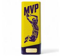 Trophy Monster Tower Elite Mens Basketball MVP Award - Heavyweight Neon Design - 4 Colours - Free Engraving - Multiple Sizes