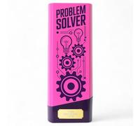 Trophy Monster Tower Elite Problem Solver Award - Heavyweight Neon Design - 4 Colours - Free Engraving - Multiple Sizes