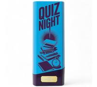 Trophy Monster Tower Elite Quiz Night Award - Heavyweight Neon Design - 4 Colours - Free Engraving - Multiple Sizes (Quiz Night)