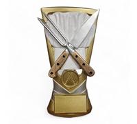 Trophy Monster Velocity Cooking Trophy Award for Clubs, Bake Off Events and Schools | Made from Resin | 185mm