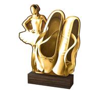 Trophy Monster Wooden Classic Sierra Ballet Dance Trophy FREE Engraved Plate | Gold, Silver or Bronze | Made from Sustainable Printed 8mm Thick Birch Plywood | Buy in 5 Sizes (135mm)