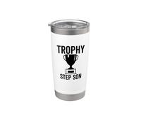 Trophy Step Son Funny Sarcastic Joke Birthday Stainless Steel Insulated Tumbler