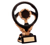 Trophy Superstore Apex Steering Wheel Motorsport Trophy - Free Engraving - 145mm B-44x16