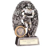 Trophy Superstore Blast Out Male Rugby Trophy - Free Engraving - 110mm C-50x16