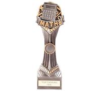 Trophy Superstore Falcon Maths Award Trophy - Free Engraving - 240mm G-60x25