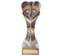 Trophy Superstore Falcon Rugby Wooden Spoon Trophy - Free Engraving - 220mm G-60x25