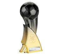 Trophy Superstore FireStorm Gold to Black Football Trophy - Free Engraving