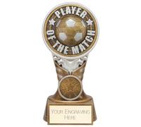 Trophy Superstore Ikon Player of the Match Football Trophy - Free Engraving - 150mm F-50x25