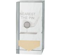 Trophy Superstore Inverness Crystal Golf Trophy - Nearest The Pin - Free Engraving Includes Presentation Box - 100mm (p.A-S)