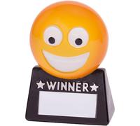 Trophy Superstore Smiler Winner Fun Award Achievement Trophy - Free Engraving - 85mm C-50x16
