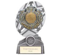 Trophy Superstore The Stars Longest Drive Golf Trophy - Free Engraving - 170mm (p.G)