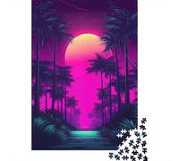 Tropic Echoes Unleashed 1000-Piece Puzzle for Adults, 38x26cm/1000pcs; Smooth White Card with Reduced Dust; to Return to Whenever Time Permits