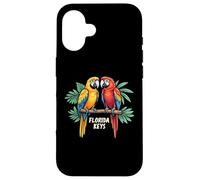 Tropic Island Adventure - Parrots in the Florida Keys Case for iPhone 16