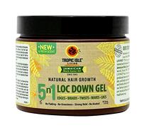 Tropic Isle Living - Hair Growth 5N1 Loc Down Gel - Unisex - 355 ml - Defines, strengthens, hydrates, protects, and promotes healthy growth