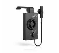 Tropic Marin TMC Aquarium Cooling Fan with Temperature Sensor, Adjustable 20-35°C Thermostat, Quiet 6000RPM Evaporative Cooling System, Dual Nozzle Clip for Glass Tanks, 12V Low Voltage
