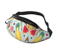 Tropic Summer Crossbody Bag Amusement Park Visitors 14X35CM