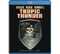 TROPIC THUNDER Director's Cut BLU-RAY Disc Movie (Ben Stiller, Jack Black and Robert Downey Jr.)