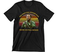 Tropic Thunder Kirk Lazarus You Went Full Retard Man Never Go Full Retard Vintage Style T-Shirt XL