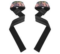 Tropical Aesthetics Of The Summer Atmosphere Lifting Wrist Strap 26" Power Workouts Working Out Gym Accessories for Weightlifting, Bodybuilding, Powerlifting, Strength Training