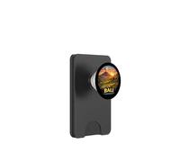 Tropical Bali Indonesia Rice Terraces Volcano Design PopSockets PopWallet for MagSafe