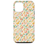 Tropical Banana Pattern Fruit Floral Beach Aesthetic Case for iPhone 12/12 Pro